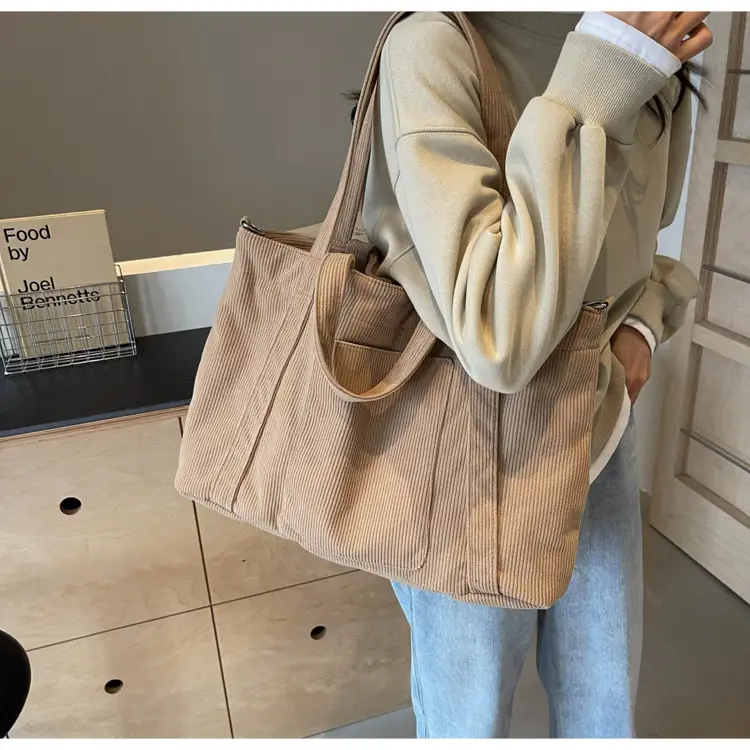 2025 Literary Shoulder Bag Ruiying Women's Large Capacity tote — feature 73