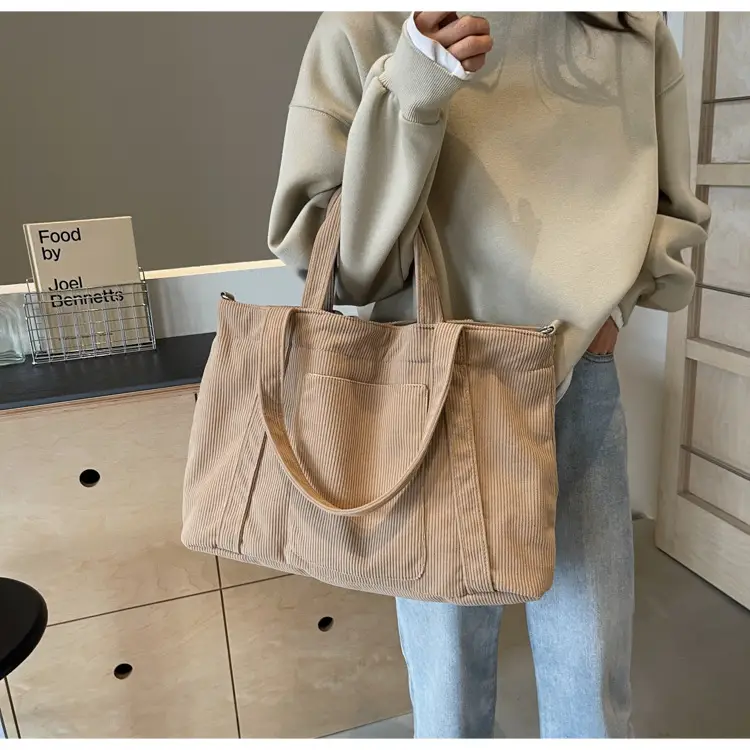 2025 Literary Shoulder Bag Ruiying Women's Large Capacity tote — feature 75
