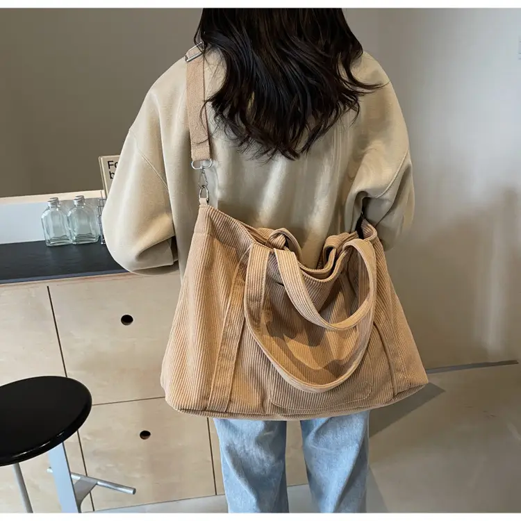 2025 Literary Shoulder Bag Ruiying Women's Large Capacity tote — feature 76