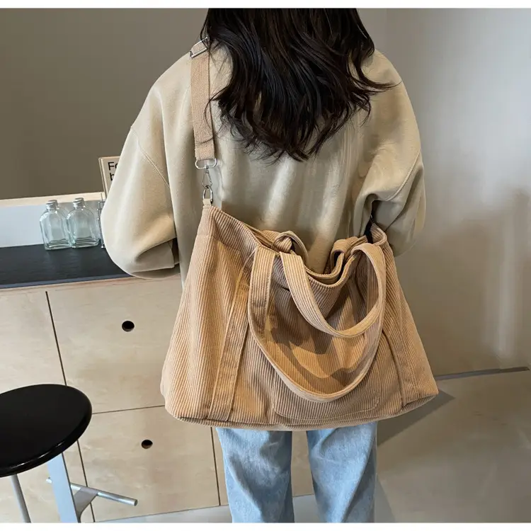 2025 Literary Shoulder Bag Ruiying Women's Large Capacity tote — feature 77