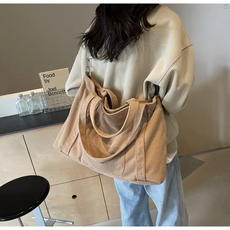 2025 Literary Shoulder Bag Ruiying Women's Large Capacity tote — feature 79