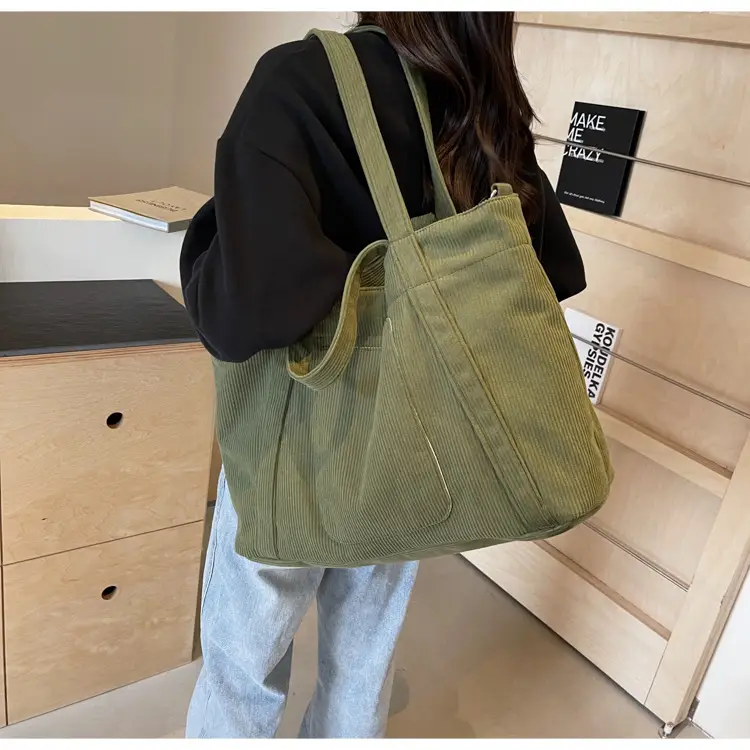 2025 Literary Shoulder Bag Ruiying Women's Large Capacity tote — feature 84
