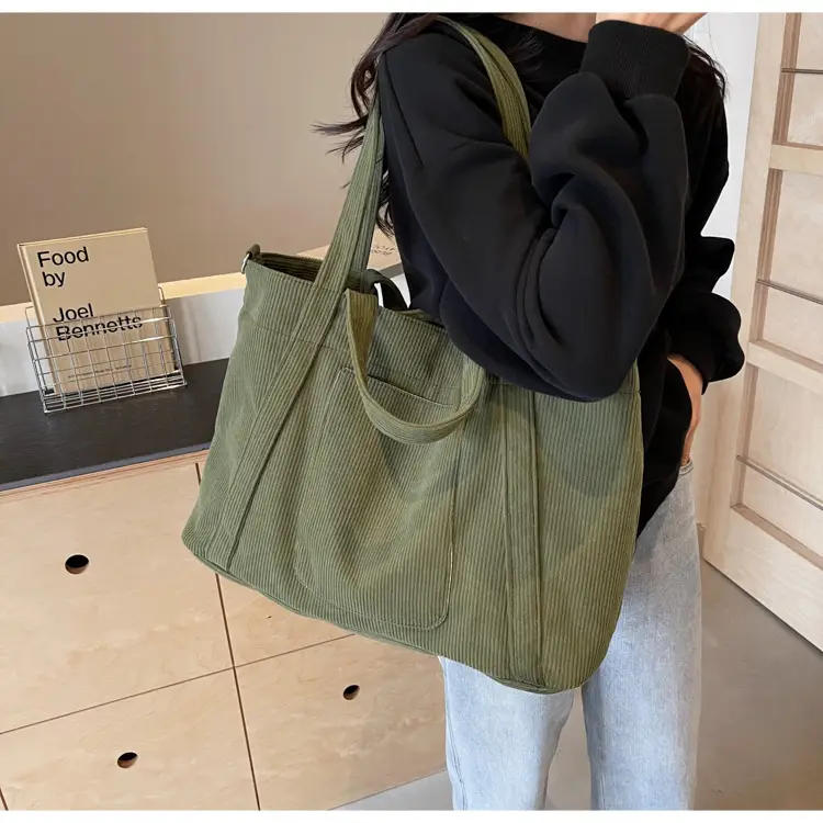 2025 Literary Shoulder Bag Ruiying Women's Large Capacity tote — feature 89