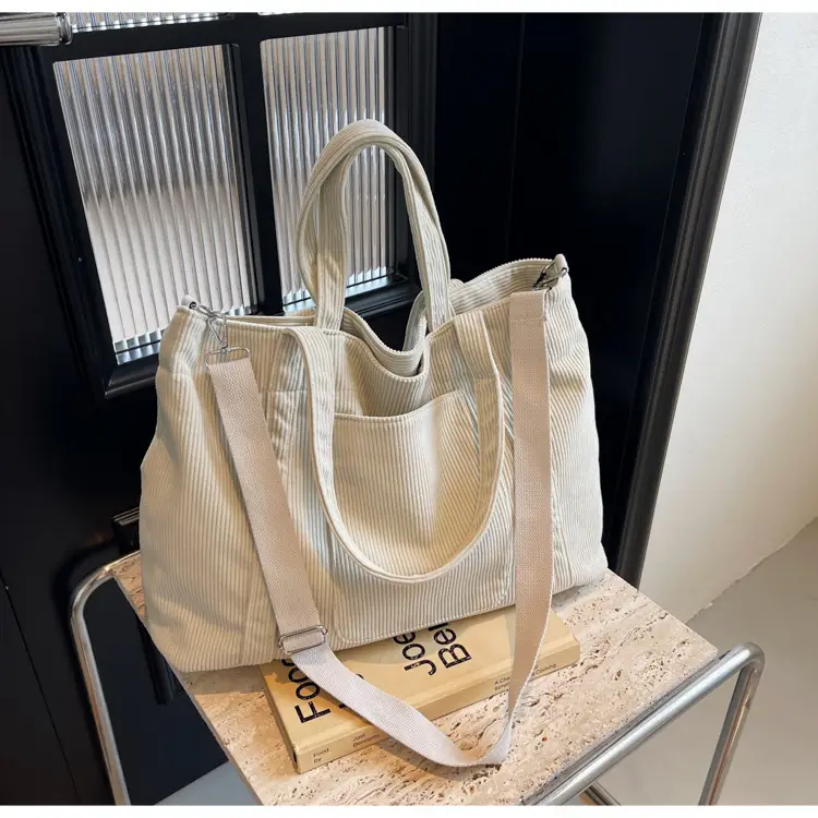 2025 Literary Shoulder Bag Ruiying Women's Large Capacity tote — feature 94