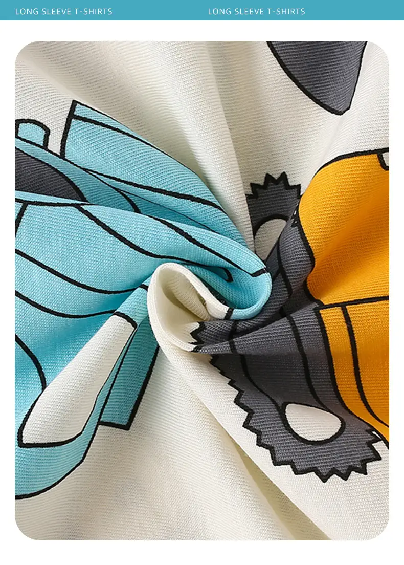 Malwee Boys Cotton T-Shirt Blue Tractor Print — feature 4