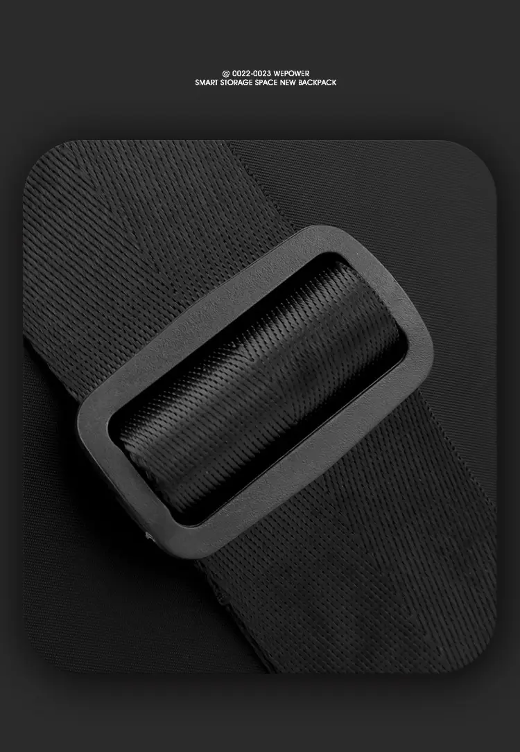 Men's Blue Crossbody Bag with 360° Rotation — feature 26