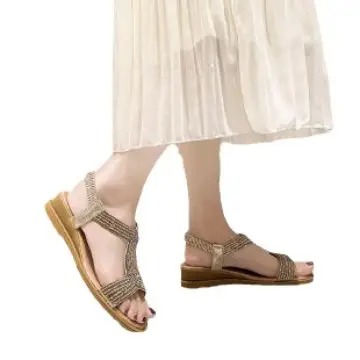 2024 Rhinestone Women's Sandals Student Casual Lightweight Beach - Image 5