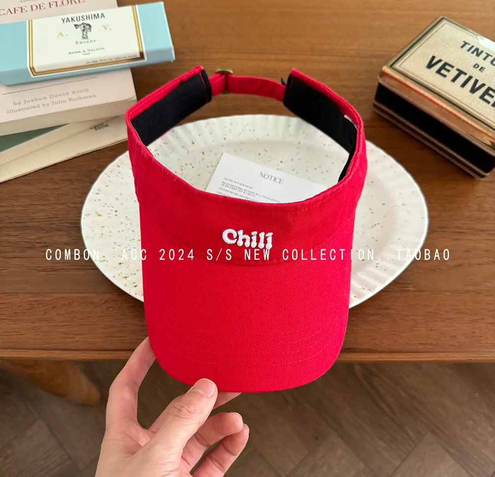 Women's American Retro Letter Cap Sunscreen Hat — feature 14