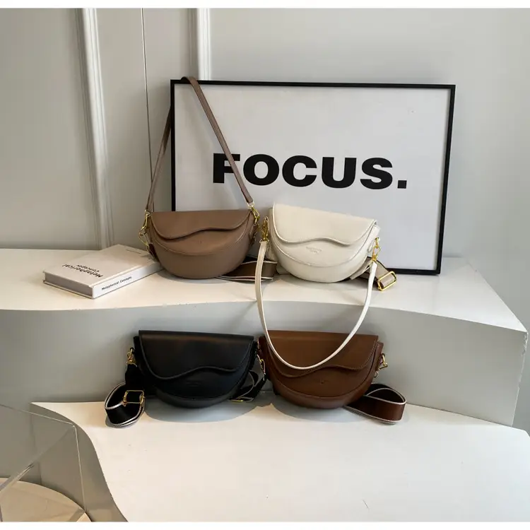 White Textured Crossbody Bag for Women — feature 15