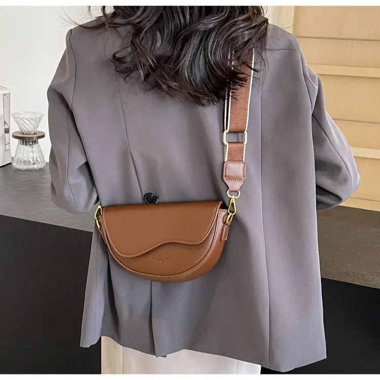 White Textured Crossbody Bag for Women — feature 22