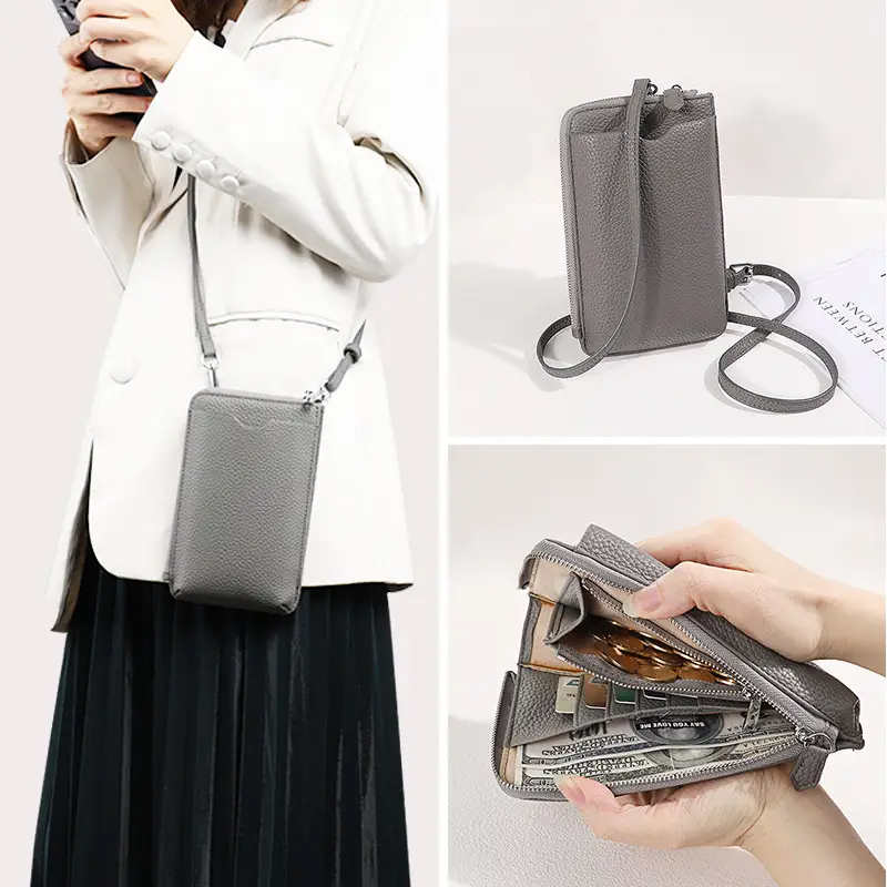 Women's Multi-Functional Mobile Phone Bag Crossbody Shoulder