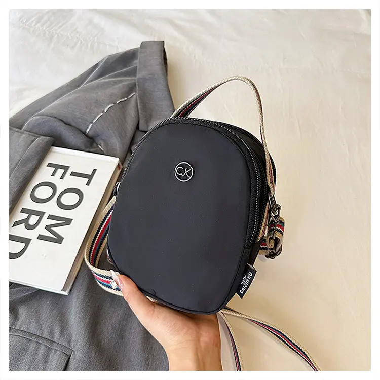 Women Mini Canvas Shoulder Bag Brown — feature 20