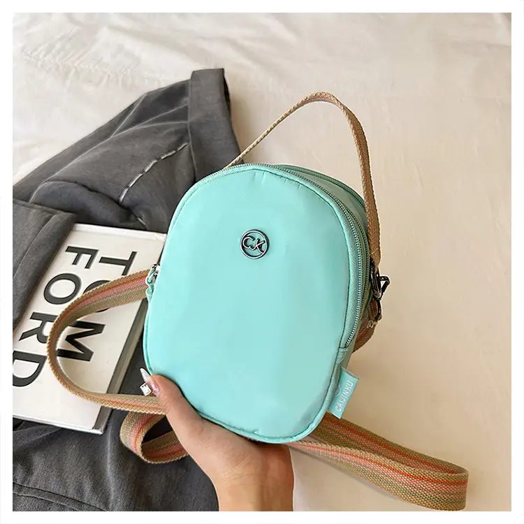 Women Mini Canvas Shoulder Bag Brown — feature 22