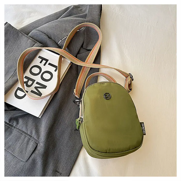 Women Mini Canvas Shoulder Bag Brown — feature 23