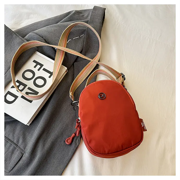 Women Mini Canvas Shoulder Bag Brown — feature 28