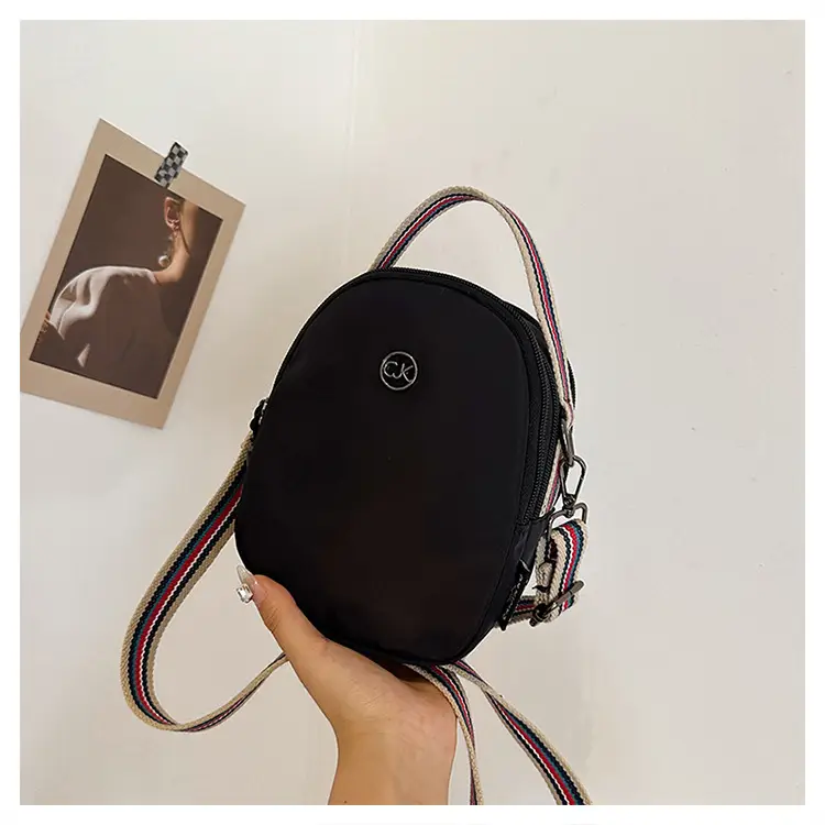Women Mini Canvas Shoulder Bag Brown — feature 45