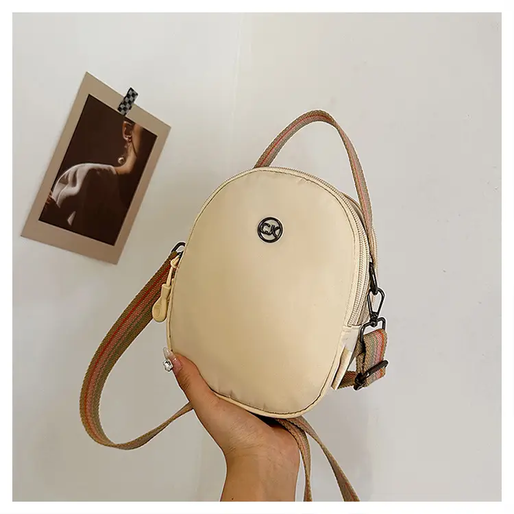 Women Mini Canvas Shoulder Bag Brown — feature 47