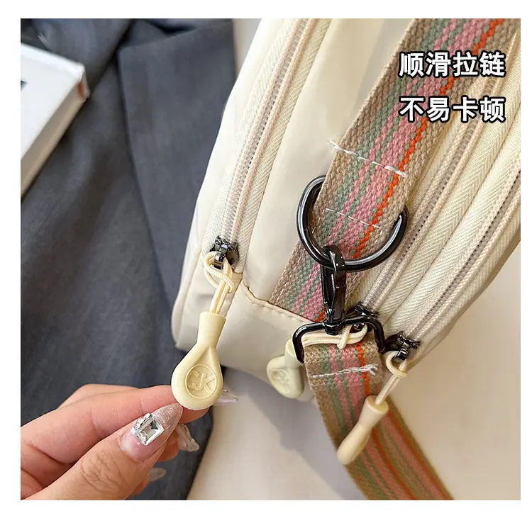 Women Mini Canvas Shoulder Bag Brown — feature 7