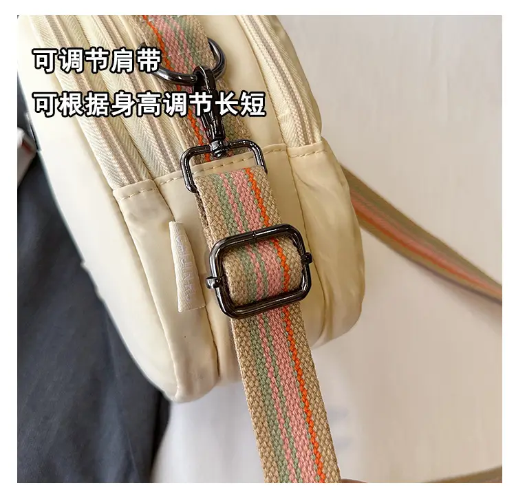 Women Mini Canvas Shoulder Bag Brown — feature 8