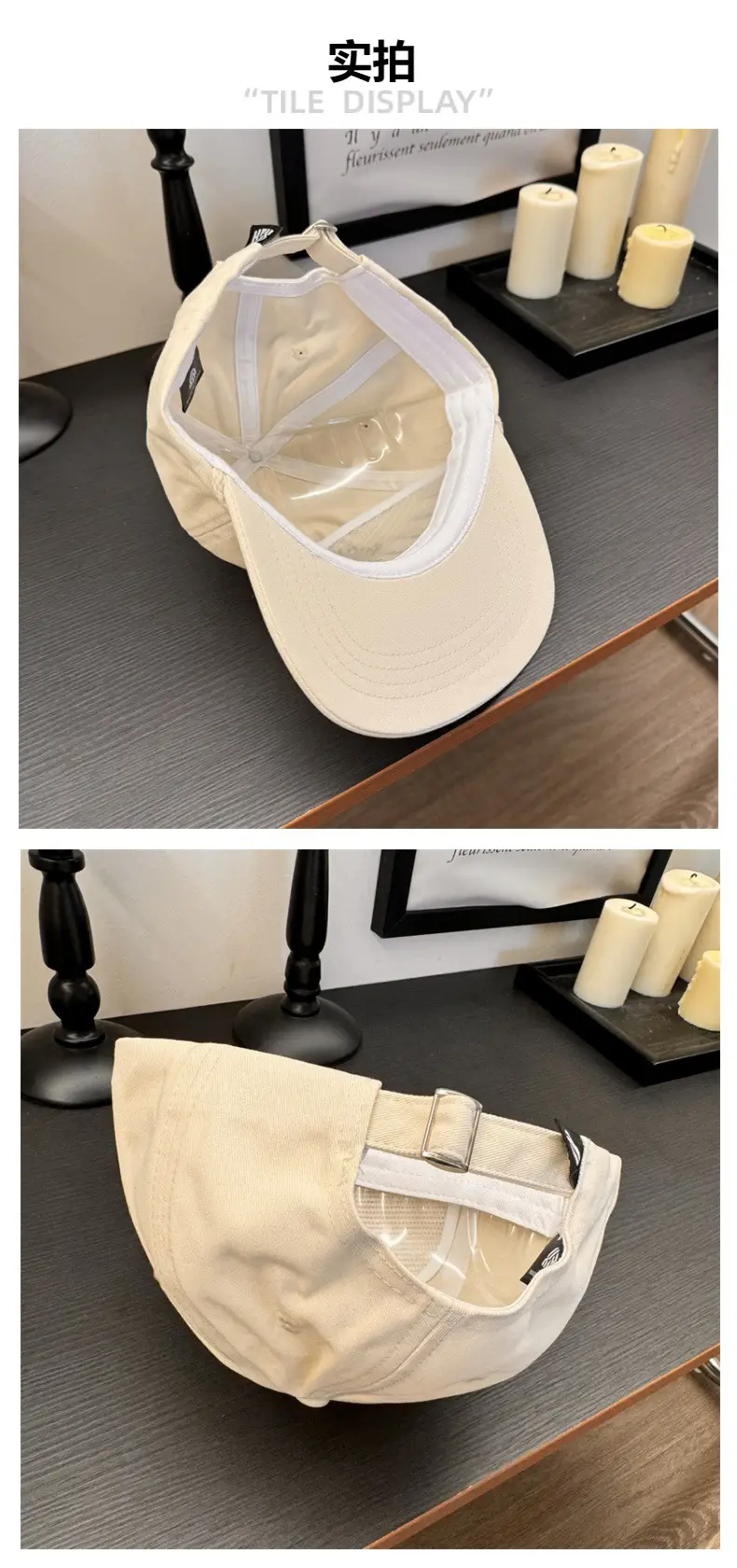 Duck Cartoon Cap for Kids Black Embroidered — feature 5