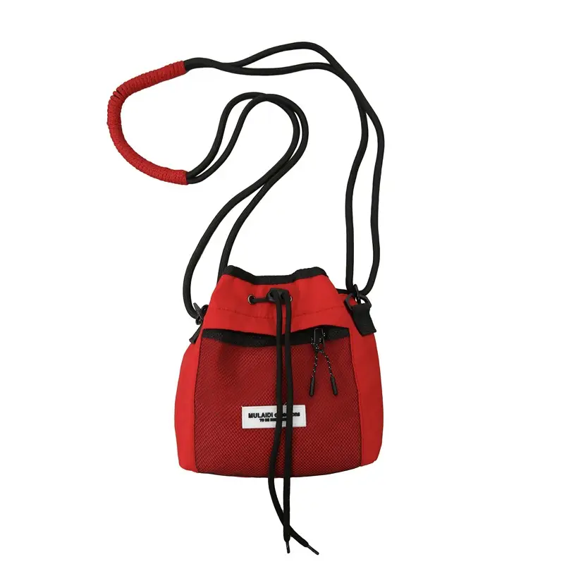 Black Anti-Splash Drawstring Mobile Phone Bag - Image 5