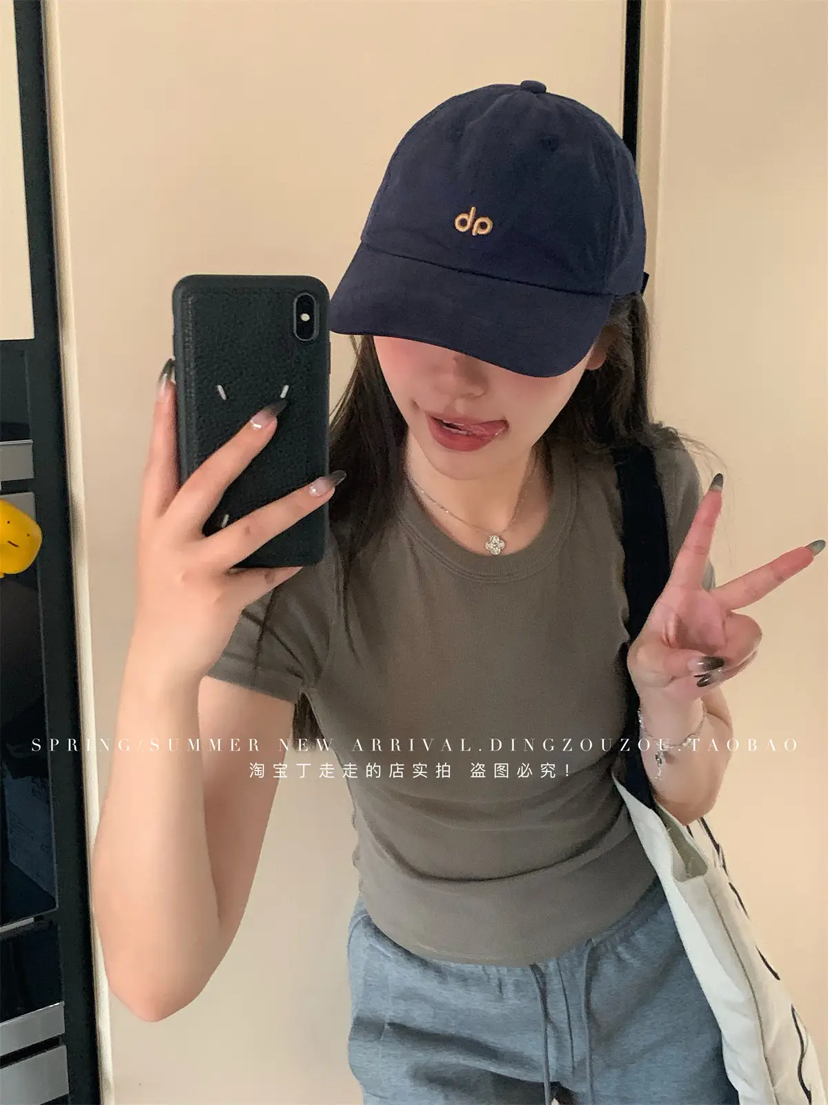American Style Vintage Embroidered Letter Baseball Cap Men Women Soft Cotton Large Head — feature 14