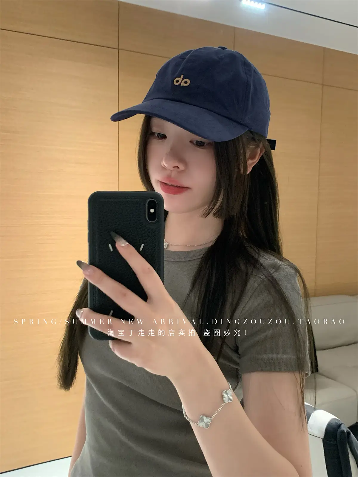 American Style Vintage Embroidered Letter Baseball Cap Men Women Soft Cotton Large Head — feature 2