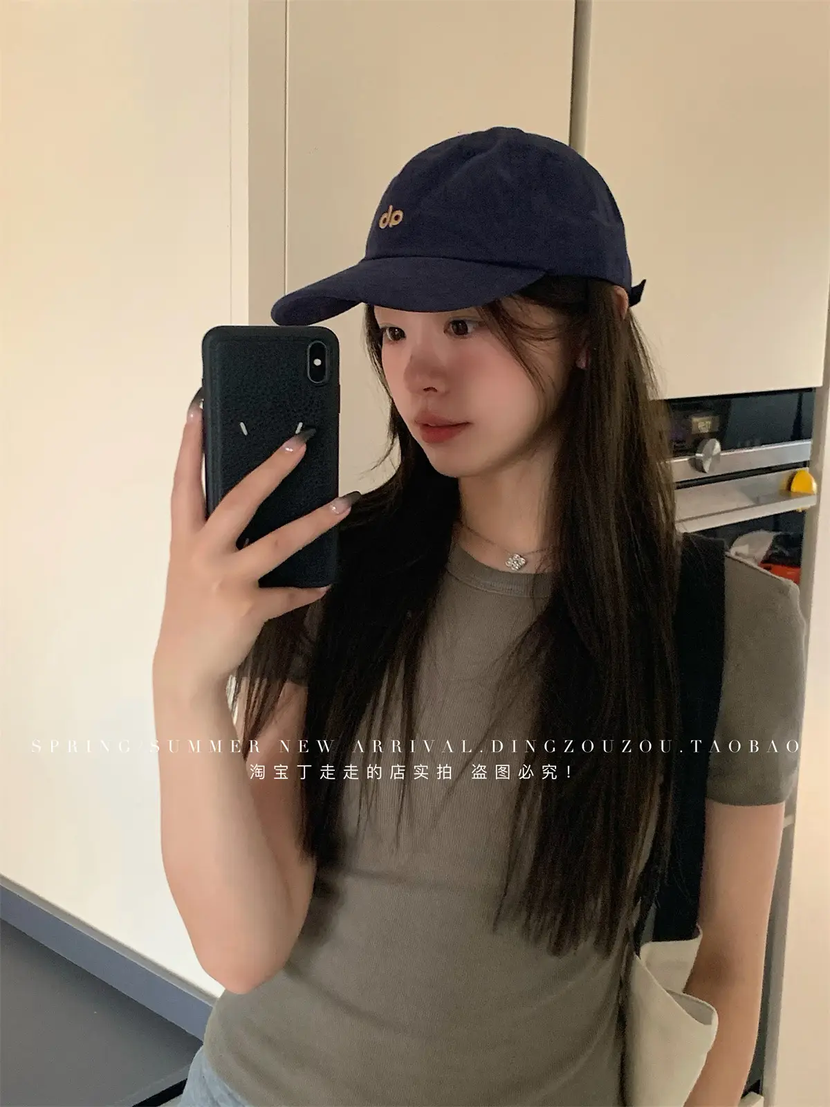American Style Vintage Embroidered Letter Baseball Cap Men Women Soft Cotton Large Head — feature 5