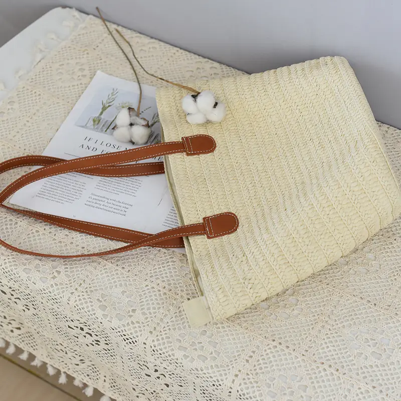 Women Straw Crossbody & Tote Bag Large Capacity — feature 16