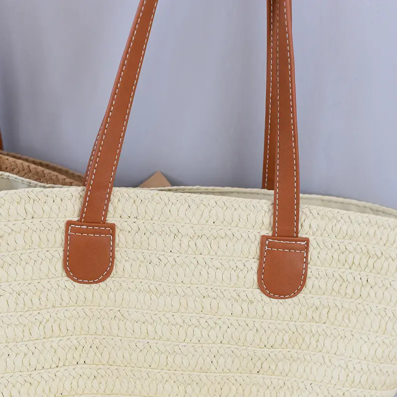 Women Straw Crossbody & Tote Bag Large Capacity — feature 3