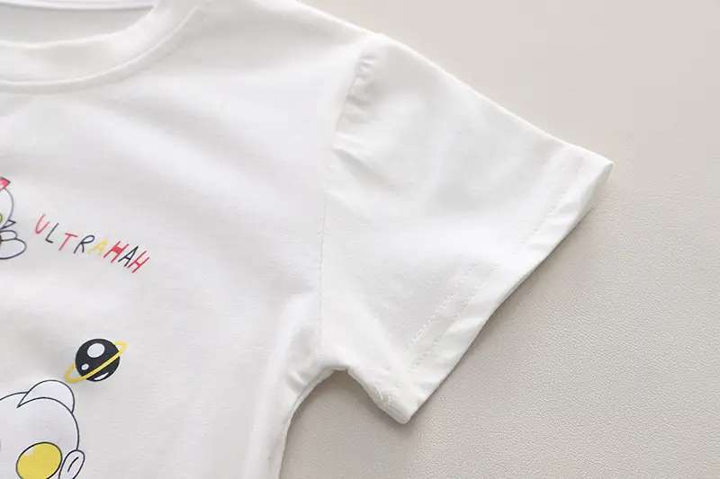 Boys Baby Dinosaur T-Shirt Shorts Set White Blue 1.5Y — feature 12