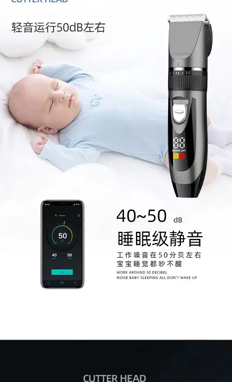 Rechargeable Electric Hair Clipper for Adults & Children — feature 15