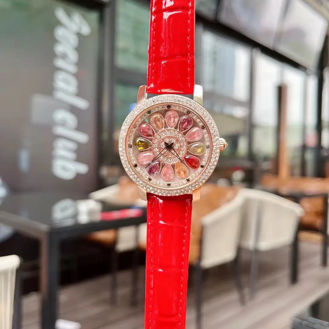 Luxury Multicolored Diamond Women's Watch - Image 2