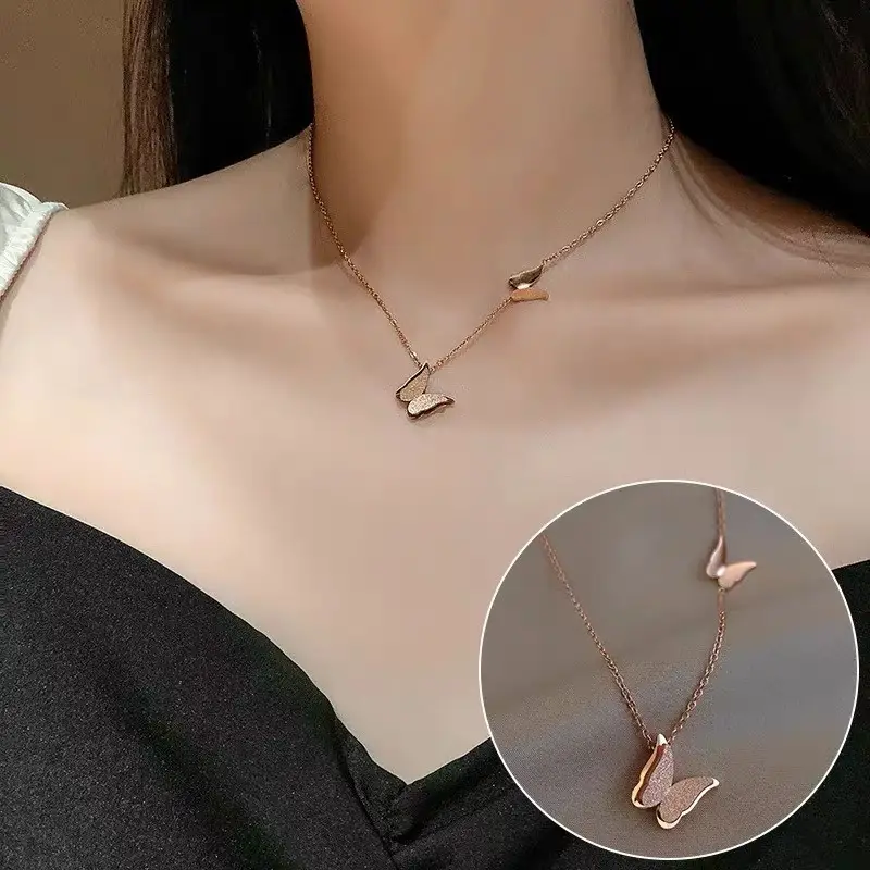 Titanium Steel Necklace Women Non-Fading 2025 Trending - Image 16