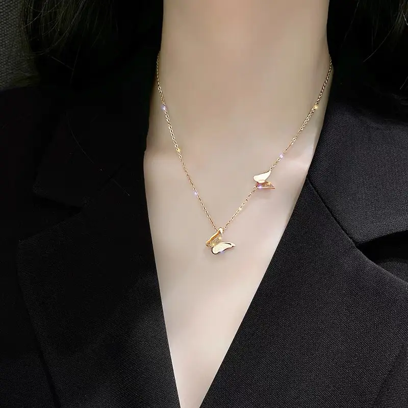Titanium Steel Necklace Women Non-Fading 2025 Trending - Image 17