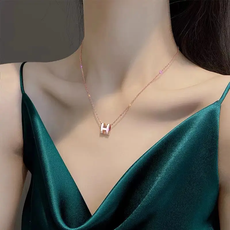 Titanium Steel Necklace Women Non-Fading 2025 Trending - Image 32