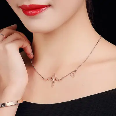 Titanium Steel Necklace Women Non-Fading 2025 Trending - Image 33