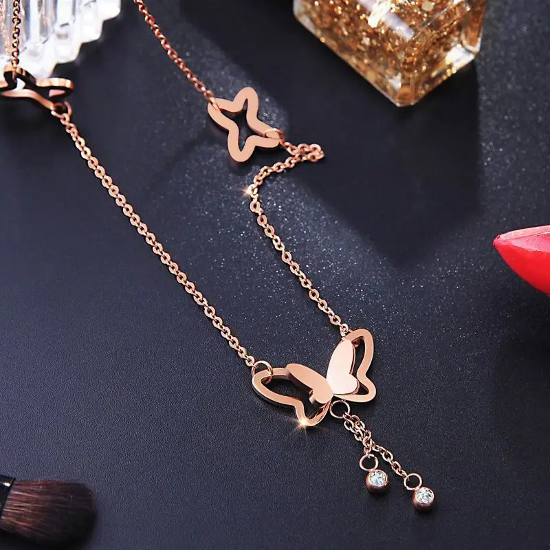 Titanium Steel Necklace Women Non-Fading 2025 Trending - Image 34