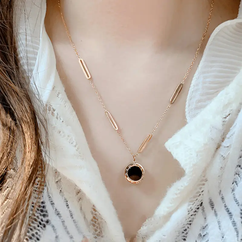 Titanium Steel Necklace Women Non-Fading 2025 Trending - Image 7