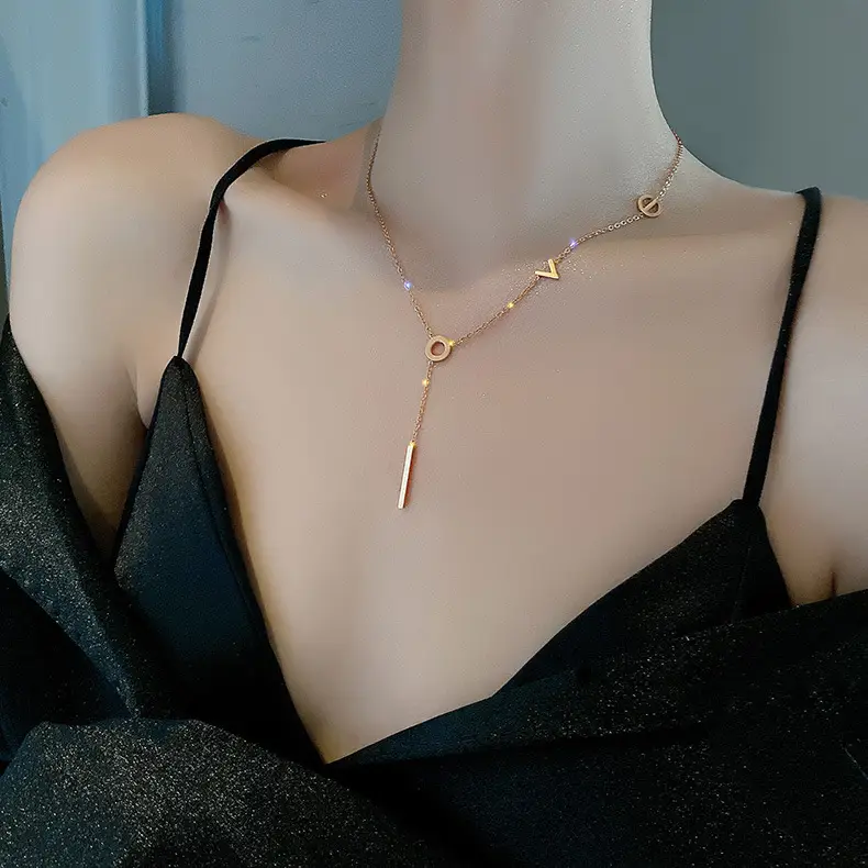 Titanium Steel Necklace Women Non-Fading 2025 Trending - Image 8