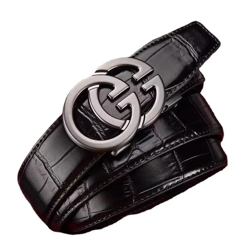Men's Black Gold GG Belt for Men