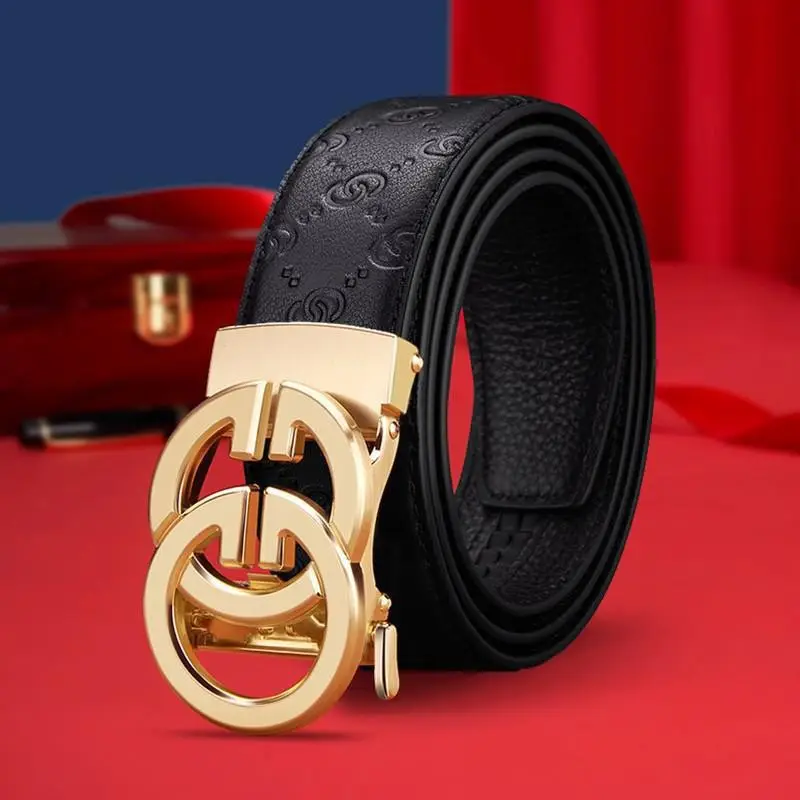 Men's Black Gold GG Belt for Men
