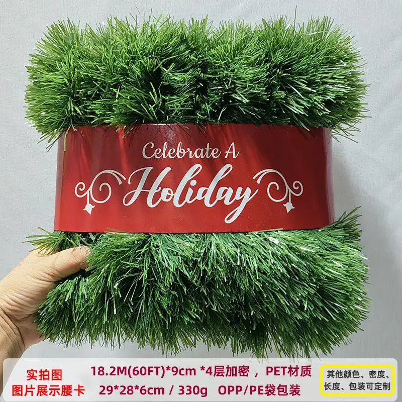50ft Artificial Christmas Grass Strips for Weddings & Parties - Image 5