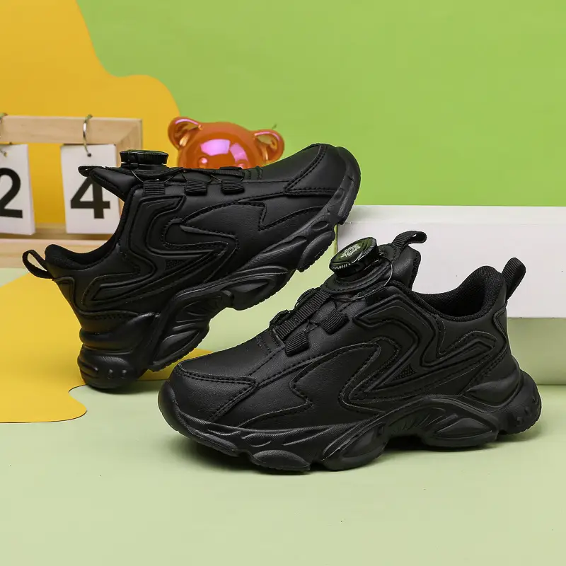 White Mesh Running Sneakers for Boys 2024 - Image 7