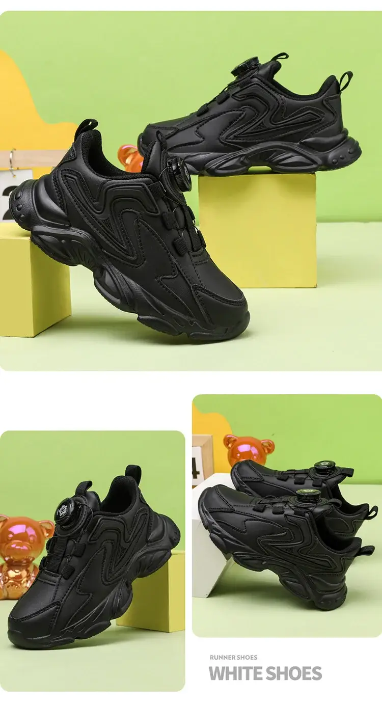 White Mesh Running Sneakers for Boys 2024 — feature 18