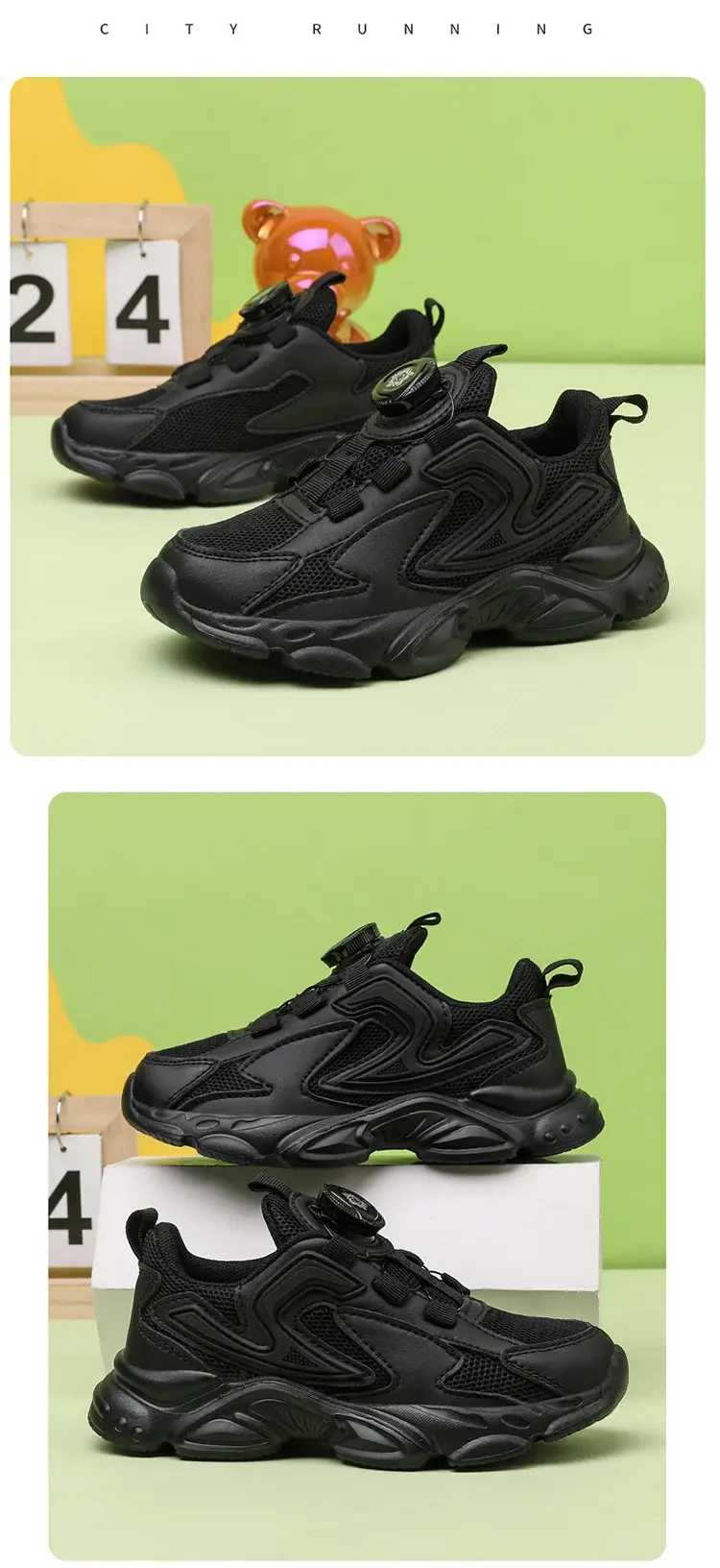 White Mesh Running Sneakers for Boys 2024 — feature 24