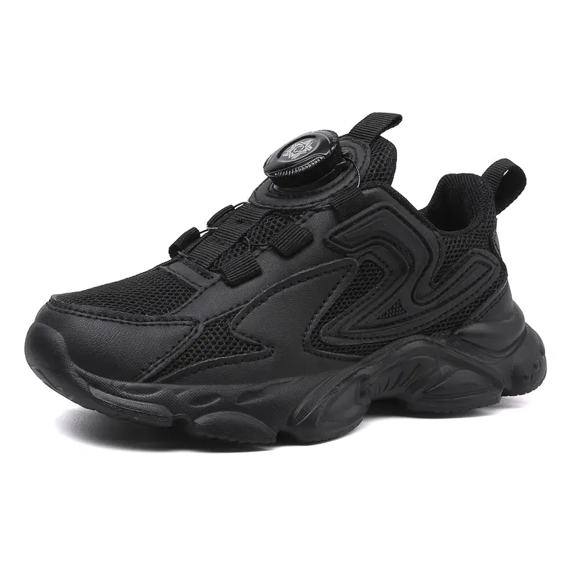 White Mesh Running Sneakers for Boys 2024 - Image 3