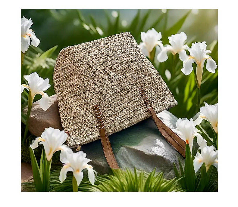 Casual French Style Woven Mori Handbag 2024 Summer — feature 12