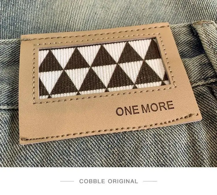 Denim Shorts Men Loose Plus Size Straight Hole — feature 11
