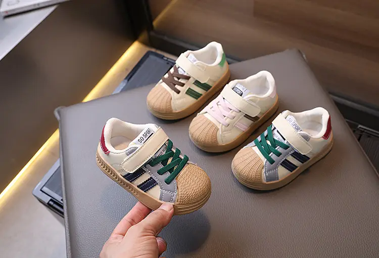 Autumn New Baby Shoes for Boys Girls Soft Bottom Casual Board — feature 1